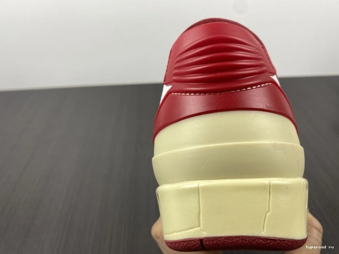 Jordan Retro White Off-White Red SP 2 DJ4375-106 Low 0611